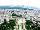 PARIS: Vhledy ze tetho patra Eiffelovy ve 